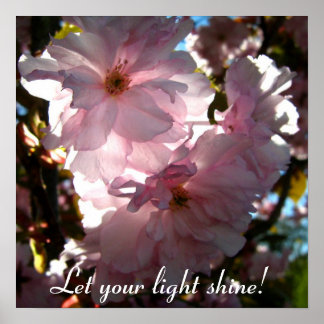 Ljuset skiner! poster