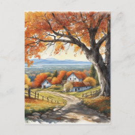 Ljuset var vackert, mjukt och filtrerat genom helg vykort