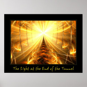 Ljuset vid tunneln poster