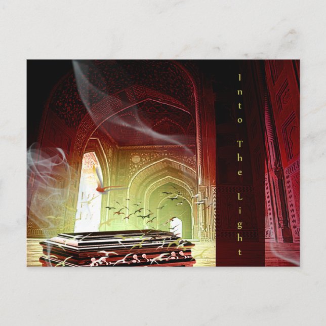 Ljuset - vykort (Framsida)