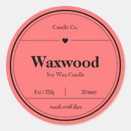 Ljusetiketter, Livsmedelsetiketter, Etikett Design