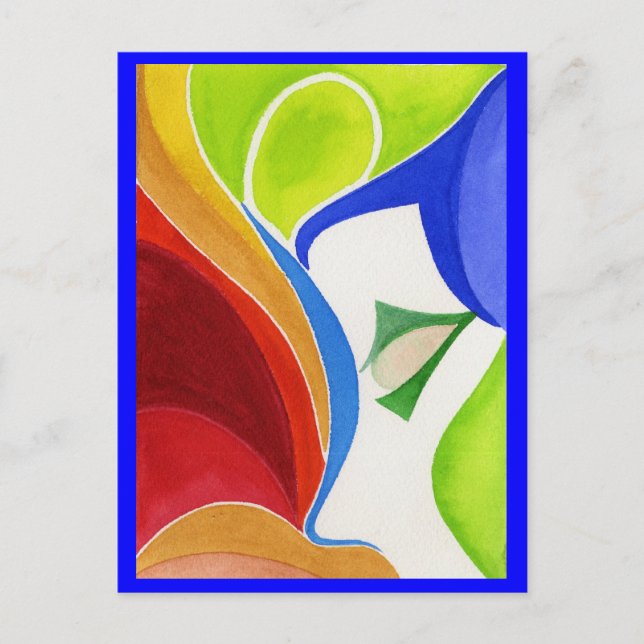 Ljusets ansikte vykort (Framsida)