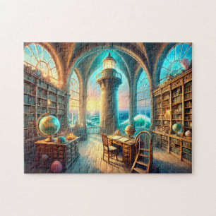 Ljusets Bibliotek Ocean Tornets Läsesal Pussel