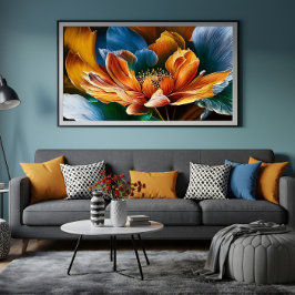 Ljusets blomma poster