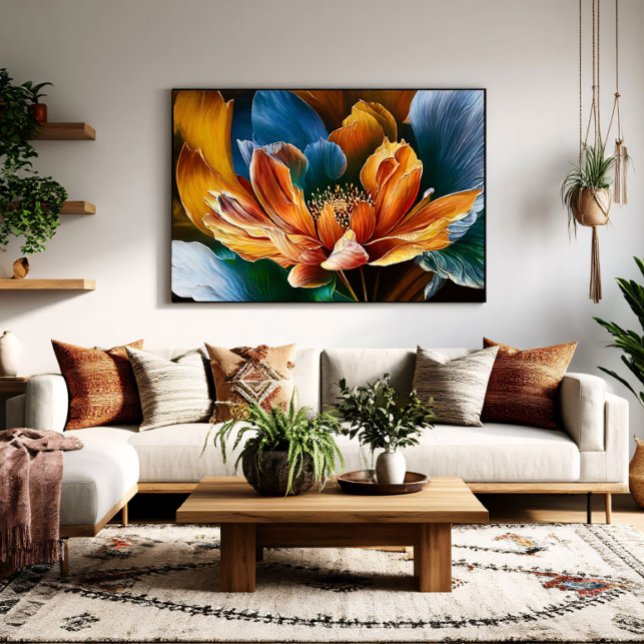 Ljusets blomning canvastryck (Skapare uppladdad)