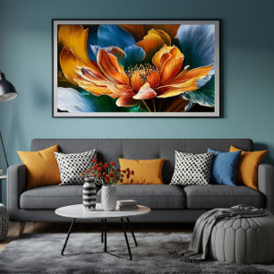 Ljusets blomning poster