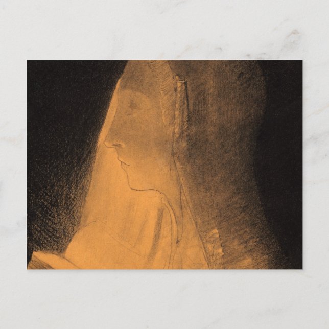 Ljusets Bok, 1893 av Odilon Redon Vykort (Framsida)