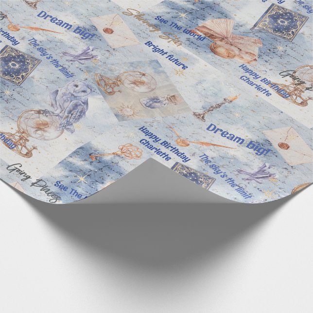 Ljusets framtida minnesdag Tonåring Lägg till Namn Presentpapper (Hörn)