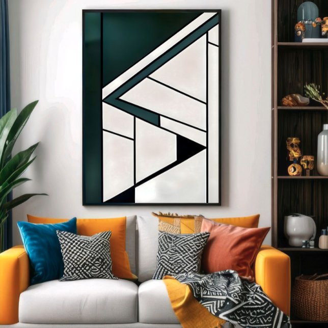 Ljusets geometri poster (Skapare uppladdad)