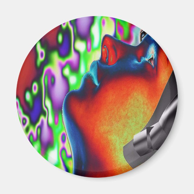Ljusets hastighet magnet (Framsidan)