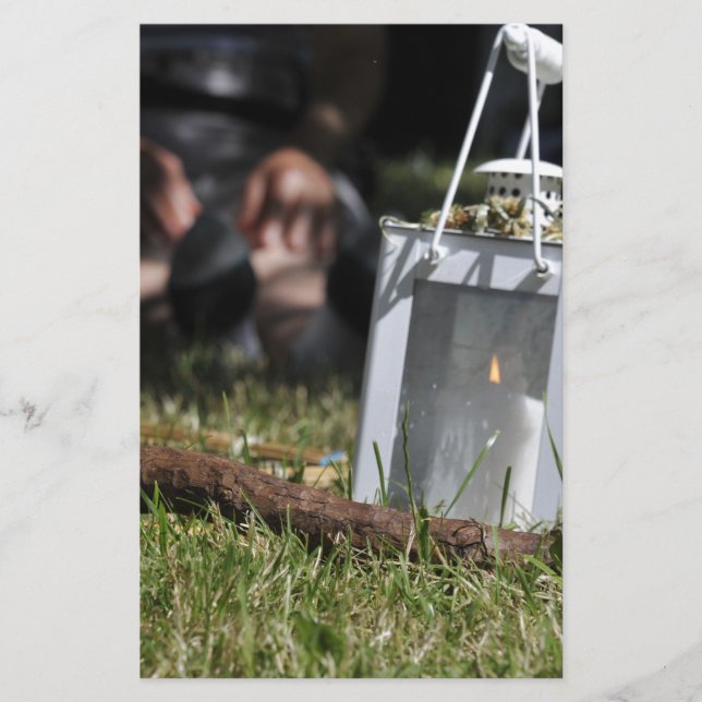 Ljusets mönster brevpapper (Framsida)