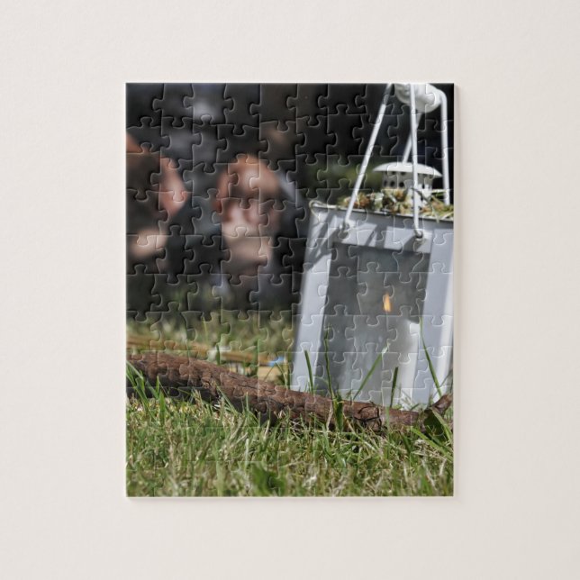 Ljusets mönster pussel (Vertikal)