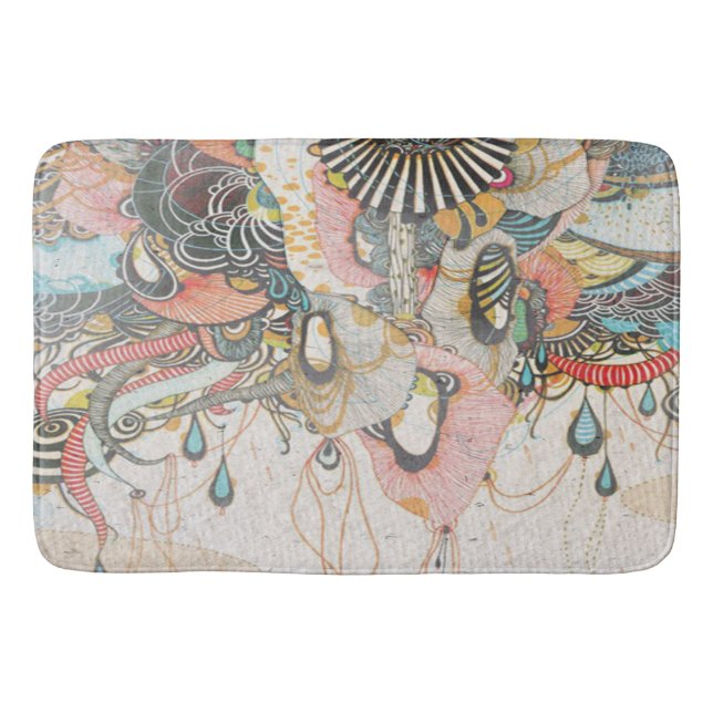 Ljusets språk badrumsmatta (Framsidan)