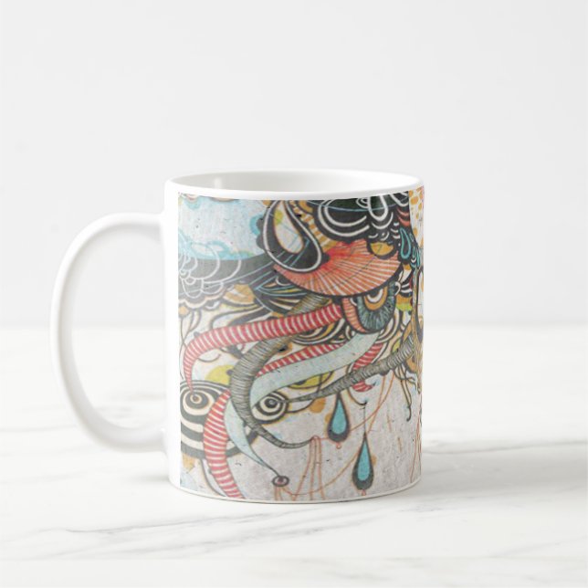 Ljusets språk kaffemugg (Vänster)