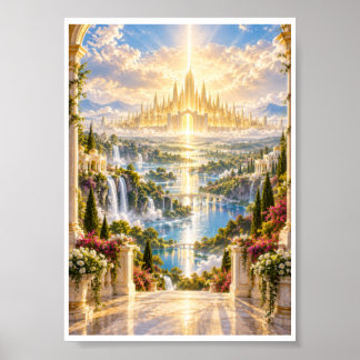 Ljusets stad poster