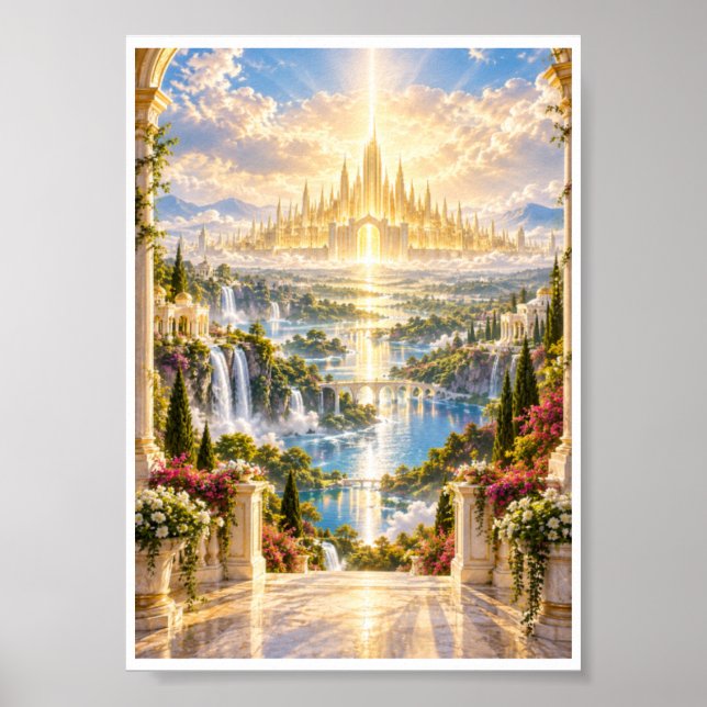 Ljusets stad poster (Framsidan)