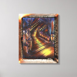 Ljusets trappa canvastryck