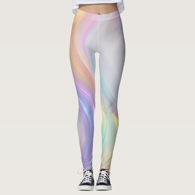 Ljusets vågor leggings (Framsida)