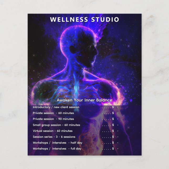 Ljusets Vaktare | Energisk Gestalt Flygblad (Framsidan)