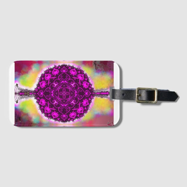 Ljusets vibrationer bagagebricka (Framsida horisontal)