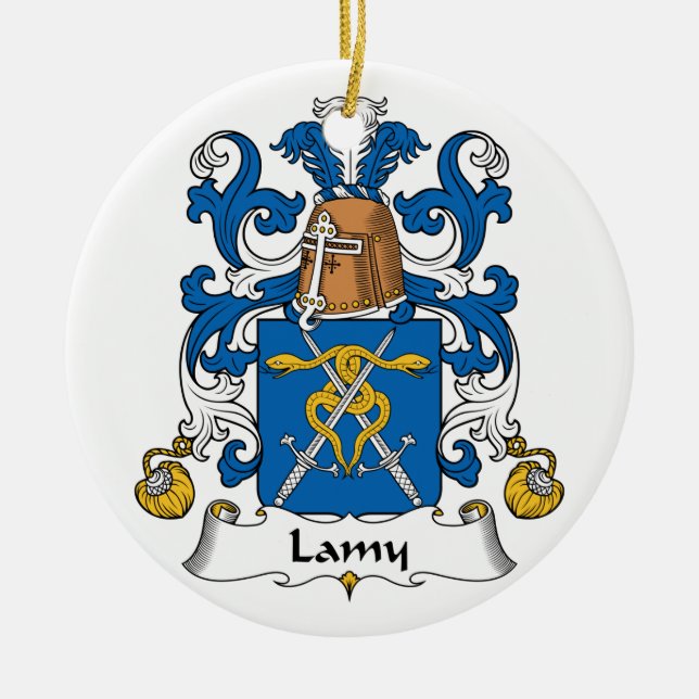 Ljusfamiljekort Julgransprydnad Keramik (Framsidan)