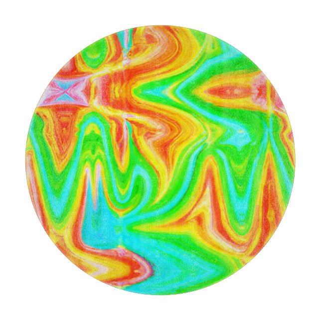 Ljusfärgad Abstrakt Mönster (Framsidan)