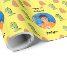 Ljusfärgad Anpassningsbar Fototextdosinosaur ägg