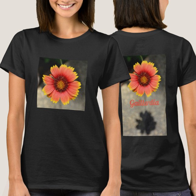 Ljusfärgad Gaillardia Flower T Shirt (Skapare uppladdad)