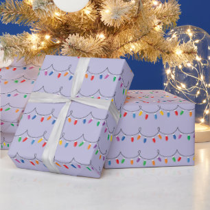 Ljusfärgad julgräddning Ljus utan sömn Presentpapper