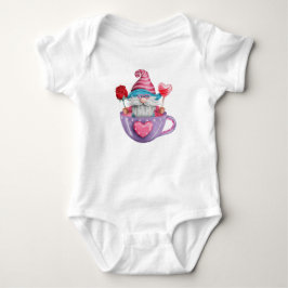 LJUSFÄRGAD KÄRLEKSGNOMAR FÖR VALENTINSDAGEN T SHIRT