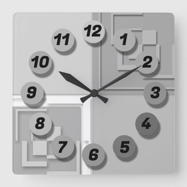 Ljusfärgad klocka (Framsida)