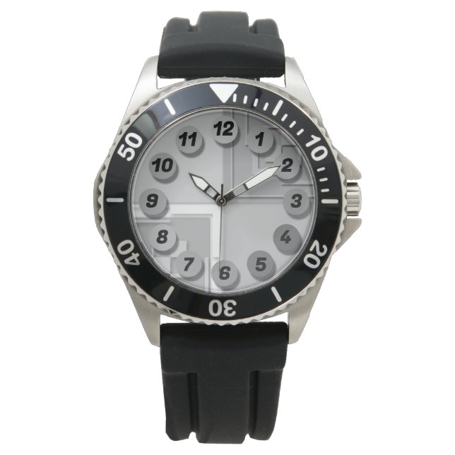 Ljusfärgad klocka (Framsida)