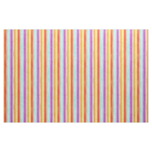 Ljusfärgad Modern vattenfärg Rand Mönster Tyg (Fat Quarter)
