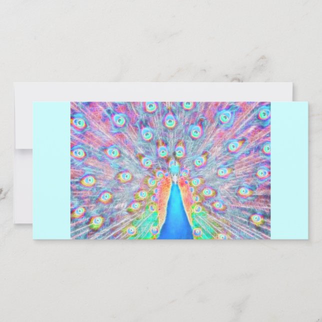 Ljusfärgad *Peacock* Spirit Design (Framsida)