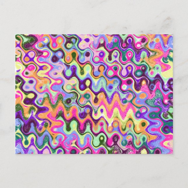 Ljusfärgat vykort (Framsida)