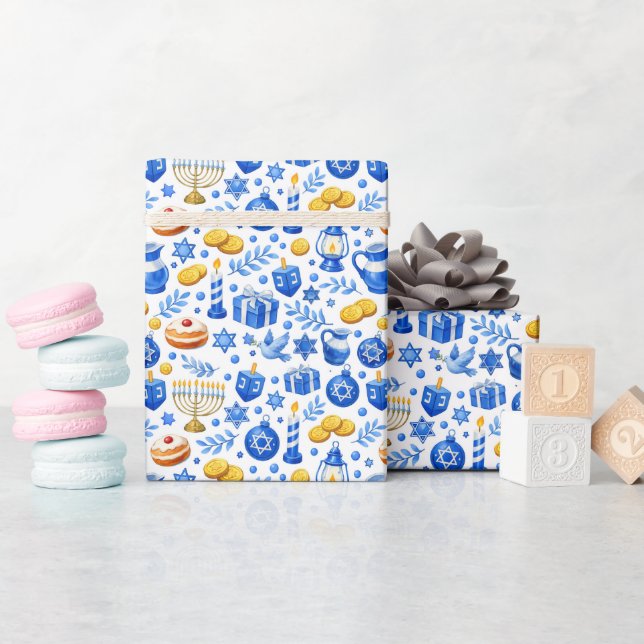 🕎🕎🕎Ljusfestivalen Presentpapper (Baby Shower)