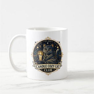 Ljusfilt katt kattpappa presentidé - Ljusfilt katt Kaffemugg