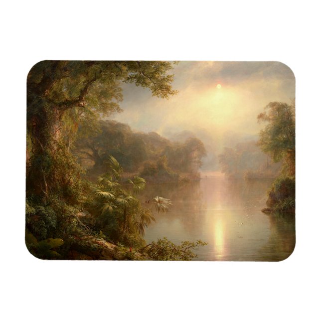 Ljusfloden, Frederic Edwin Church Magnet (Horisontell)