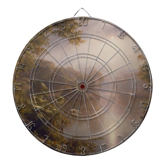 Ljusfloden (morgon i Tropikernorna) Darttavla (Framsidan)