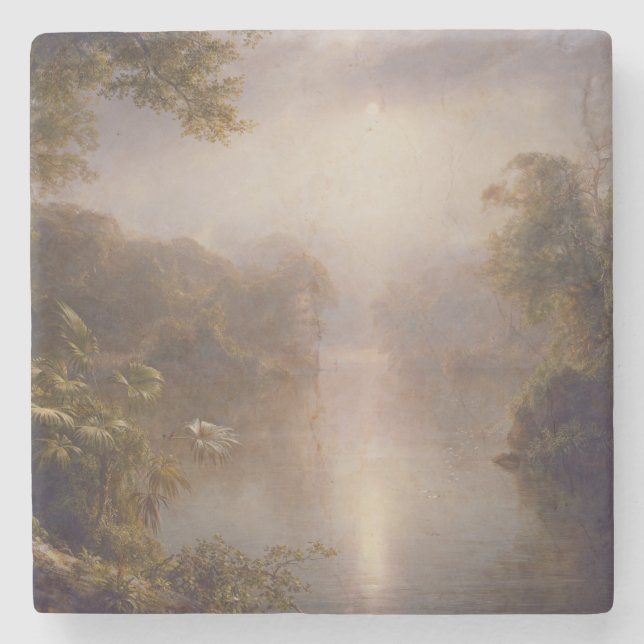 Ljusfloden (morgon i Tropikernorna) Stenunderlägg (Framsidan)