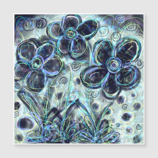 Ljusflödesbegränsare för Magnet-kort - minimalisti (Framsida)