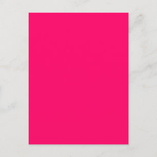 Ljusfluorescerande Shock rosa Neon Vykort