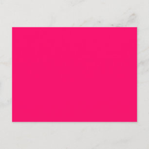Ljusfluorescerande Shock rosa Neon Vykort