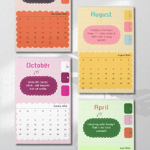 Ljusfulla Färger & Glädjefull Kalender för Inspira