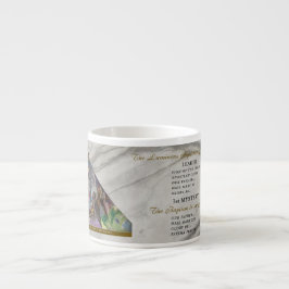 Ljusfulla rosenkransmysterier #1: Jesu dop Espressomugg