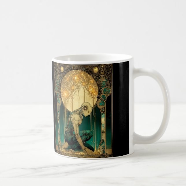 Ljusfylld Uppstigning Kaffemugg (Höger)