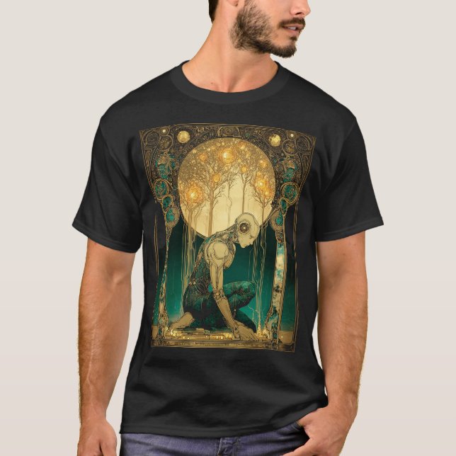 Ljusfylld Uppstigning T Shirt (Framsida)
