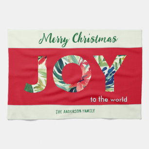 Ljusglad jul för hela världen God jul Kökshandduk