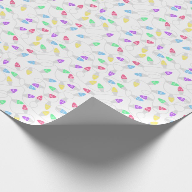 Ljusglad julpapper (Hörn)