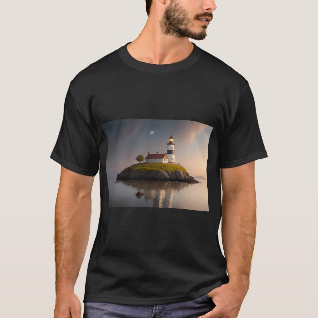 Ljusglöd vid havsutskriften Tee (Framsida)